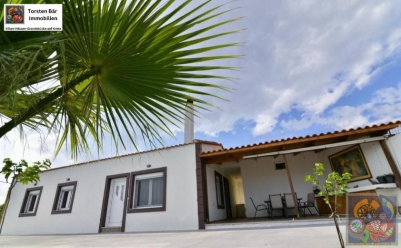 Lefkochori Süd Ost, Kreta, Lefkochori, Villa Wfl. ca. 80 m² mit privatem Pool Haus kaufen